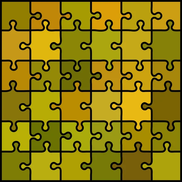 Abstracte gekleurde puzzel achtergrond — Stockvector