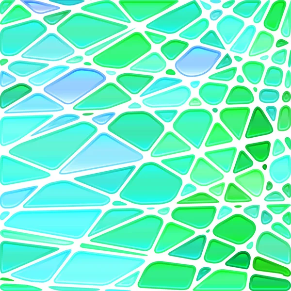 Abstracte vector glas-in-lood mozaïek achtergrond — Stockvector