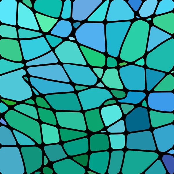 Vector abstracto manchado de vidrio mosaico de fondo — Archivo Imágenes Vectoriales