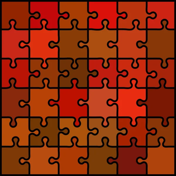 Fond de puzzle abstrait de couleur — Image vectorielle