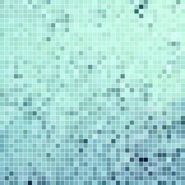 Vector abstracto pixel cuadrado mosaico fondo — Vector de stock