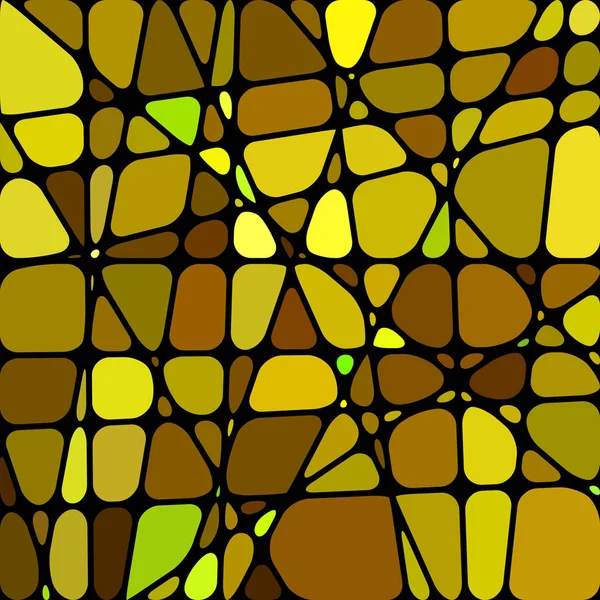 Vector abstracto manchado de vidrio mosaico de fondo — Vector de stock