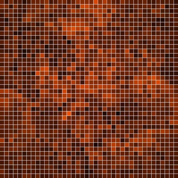 Abstract vector square pixel mosaic background — Stock Vector