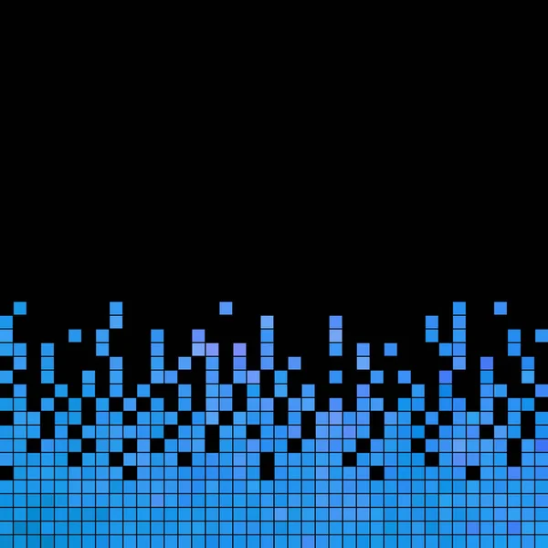 Vector abstracto pixel cuadrado mosaico fondo — Archivo Imágenes Vectoriales