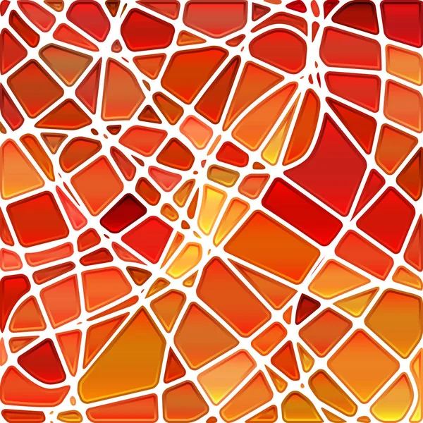 Vector abstracto manchado de vidrio mosaico de fondo — Archivo Imágenes Vectoriales