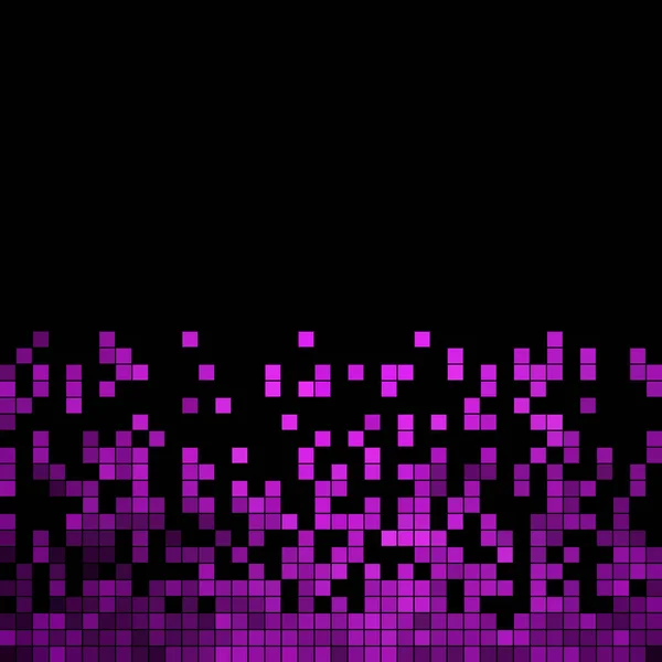 Abstrato vetor quadrado pixel mosaico fundo — Vetor de Stock