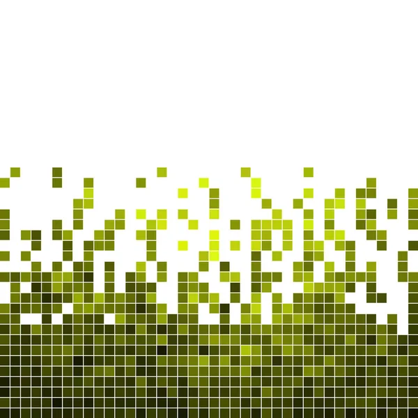 Astratto vettore quadrato pixel mosaico sfondo — Vettoriale Stock