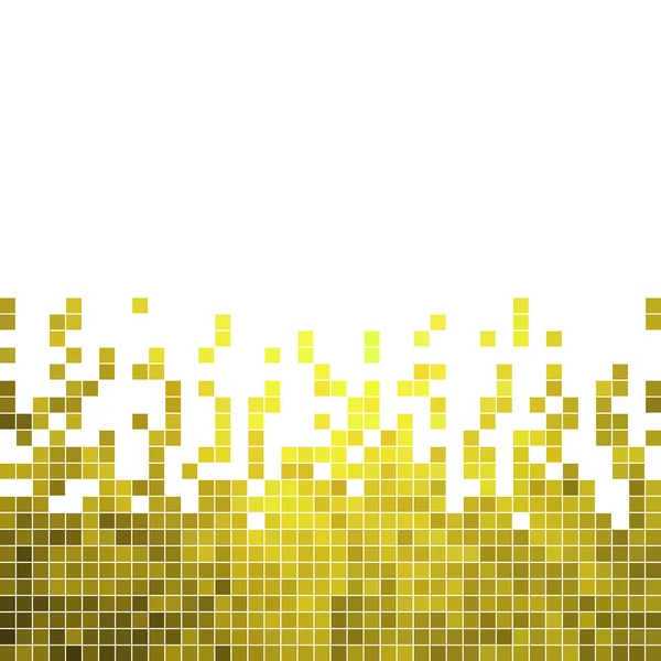 Abstract vector met vierkante pixels mozaïek achtergrond — Stockvector