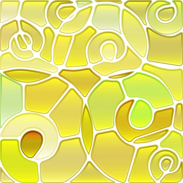 Vector abstracto manchado de vidrio mosaico de fondo — Archivo Imágenes Vectoriales