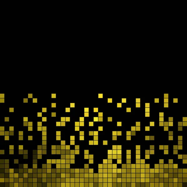 Vector abstracto pixel cuadrado mosaico fondo — Archivo Imágenes Vectoriales