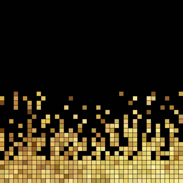 Abstrato vetor quadrado pixel mosaico fundo — Vetor de Stock