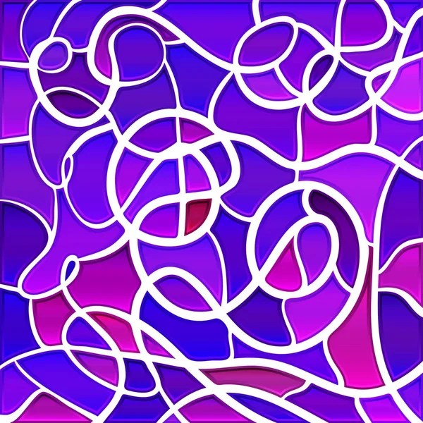 Vector abstracto manchado de vidrio mosaico de fondo — Vector de stock