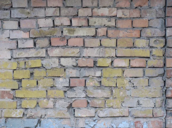 Sucia superficie de pared de ladrillo grunge — Foto de Stock
