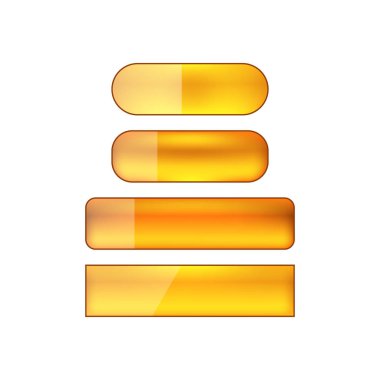 vektör web düğme kümesi