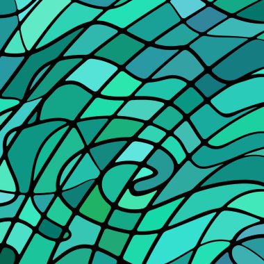 soyut vektör boyalı cam mozaik arkaplan