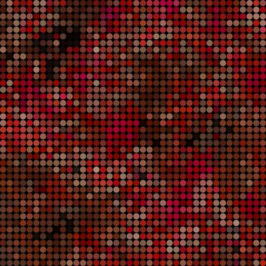 soyut vektör yuvarlak nokta arka plan renkli