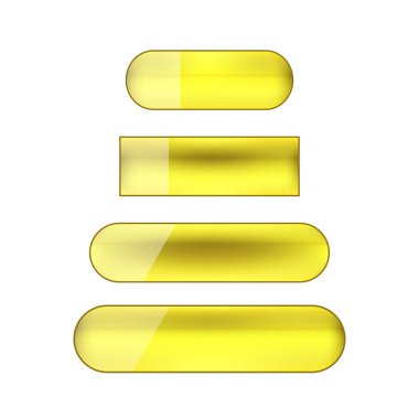 vektör web düğme kümesi