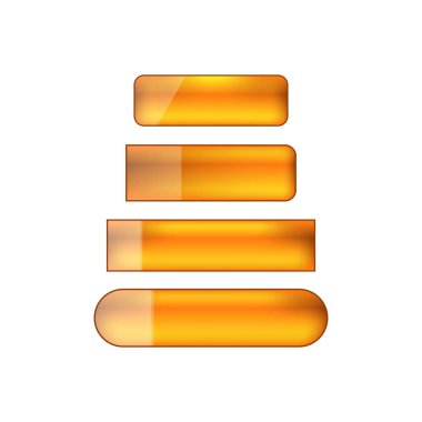 vektör web düğme kümesi