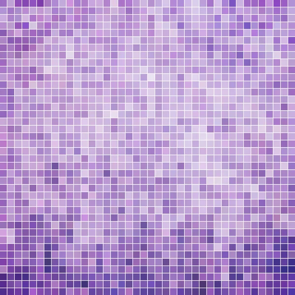 Abstract vector square pixel mosaic background — Stock Vector