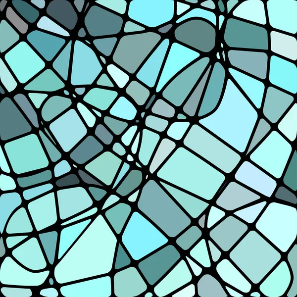 Vector abstracto manchado de vidrio mosaico de fondo — Archivo Imágenes Vectoriales