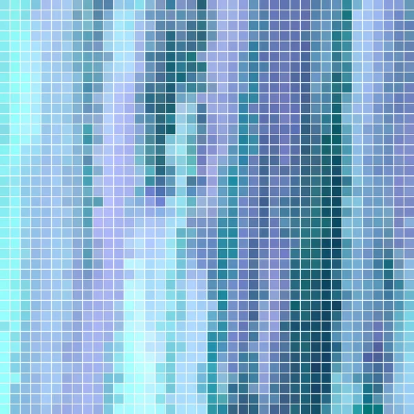 Abstract vector met vierkante pixels mozaïek achtergrond — Stockvector