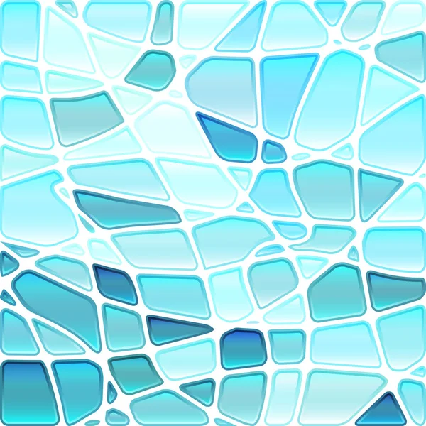 Abstracte vector glas-in-lood mozaïek achtergrond — Stockvector