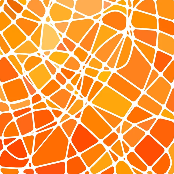 Vector abstracto manchado de vidrio mosaico de fondo — Vector de stock