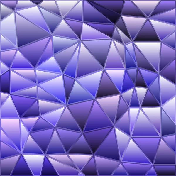 Vector abstracto vidrieras triángulo mosaico fondo — Archivo Imágenes Vectoriales