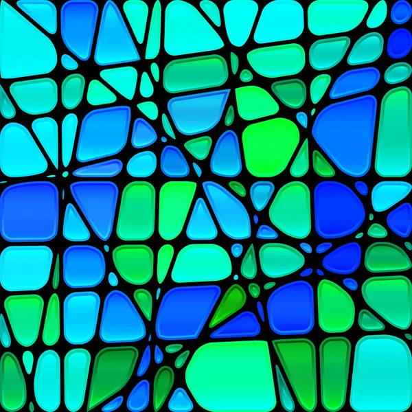 Abstrait vecteur teinté-verre mosaïque fond — Image vectorielle