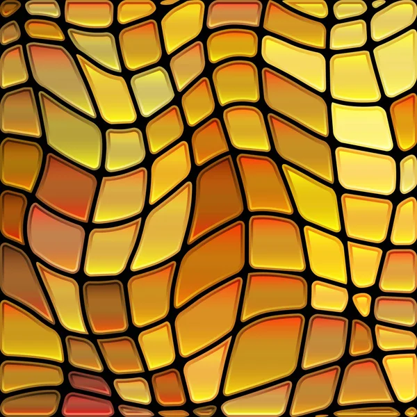 Vector abstracto manchado de vidrio mosaico de fondo — Archivo Imágenes Vectoriales