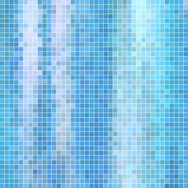 Abstrakter Vektor quadratischer Pixelmosaik Hintergrund — Stockvektor