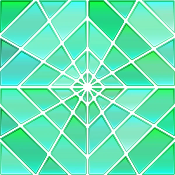 Vector abstracto manchado de vidrio mosaico de fondo — Archivo Imágenes Vectoriales