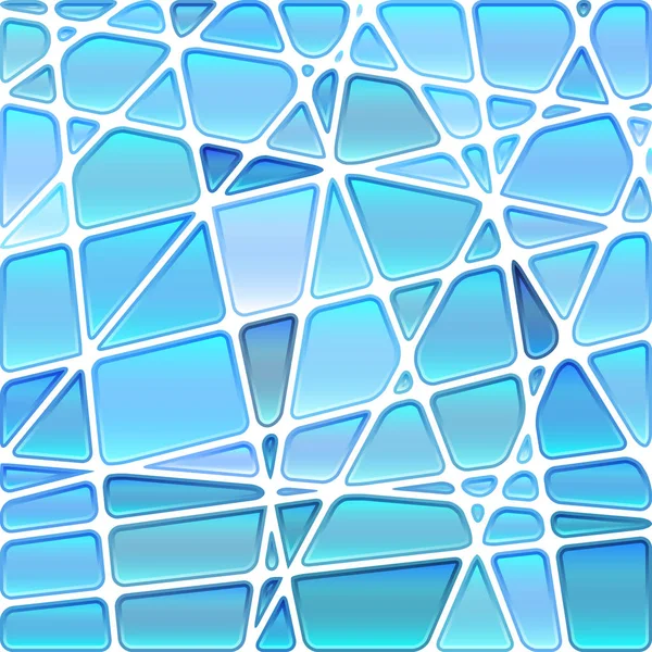 Abstracte vector glas-in-lood mozaïek achtergrond — Stockvector