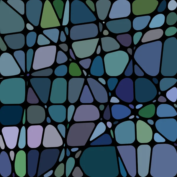 Vector abstracto manchado de vidrio mosaico de fondo — Archivo Imágenes Vectoriales