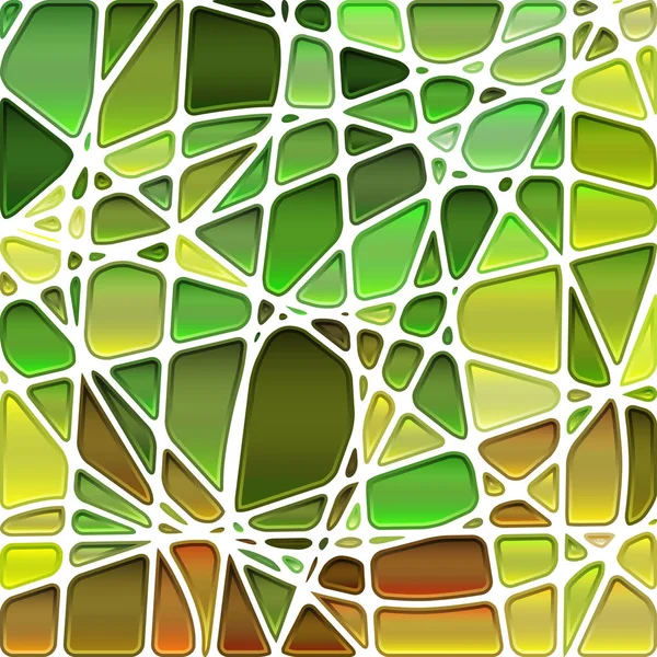 Vector abstracto manchado de vidrio mosaico de fondo — Vector de stock