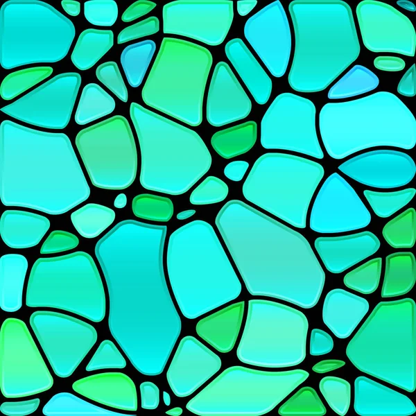 Vector abstracto manchado de vidrio mosaico de fondo — Vector de stock