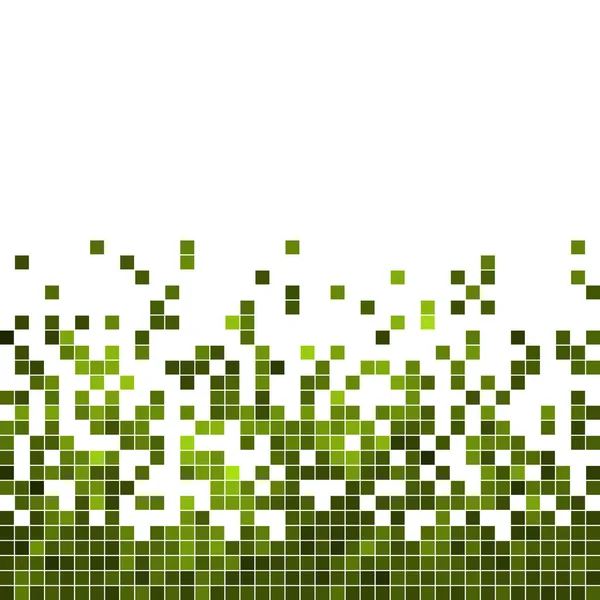 Abstract vector square pixel mosaic background — Stock Vector