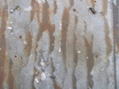 grunge paslı metal yüzeyi