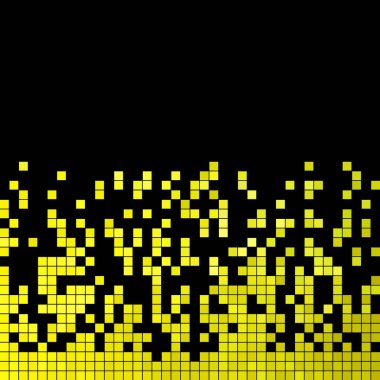 soyut vektör kare piksel mozaik arka plan