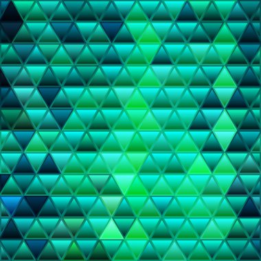 soyut vektör vitray üçgen mozaik arka plan