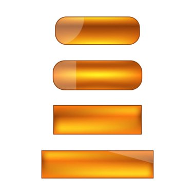 vektör web düğme kümesi