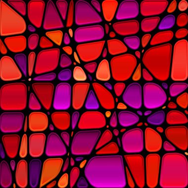 soyut vektör boyalı cam mozaik arkaplan