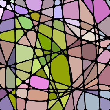 soyut vektör boyalı cam mozaik arkaplan