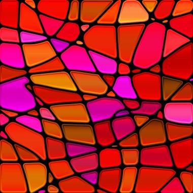 soyut vektör boyalı cam mozaik arkaplan