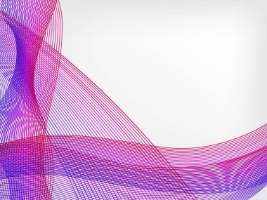 soyut vektör satır arkaplanı salladı