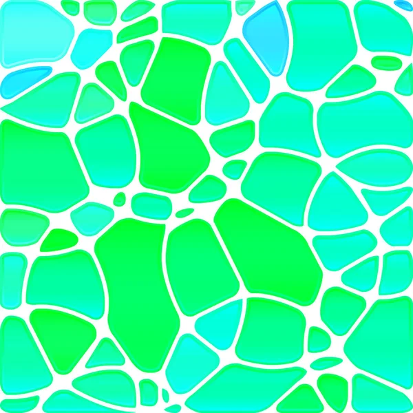 Abstracte vector glas-in-lood mozaïek achtergrond — Stockvector