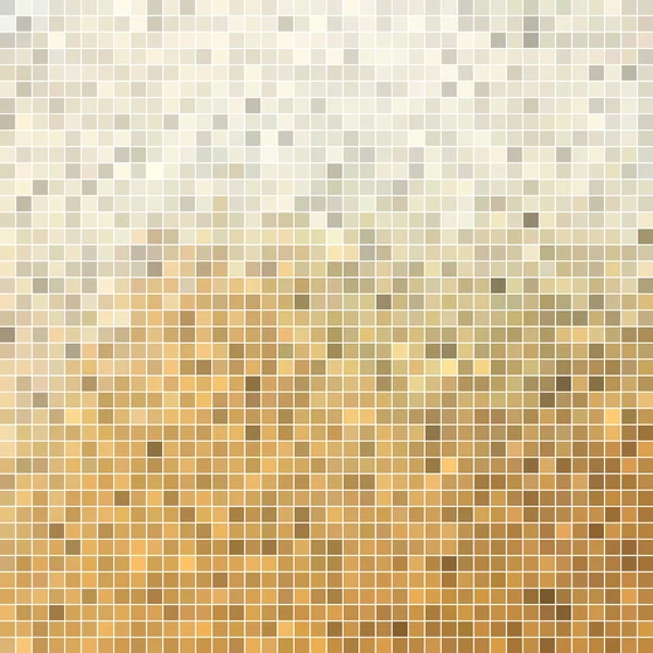 Abstract vector square pixel mosaic background — Stock Vector