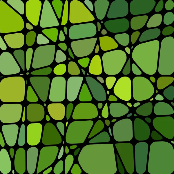 Abstracte vector glas-in-lood mozaïek achtergrond — Stockvector