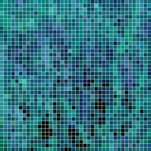 Abstrato vetor quadrado pixel mosaico fundo —  Vetores de Stock