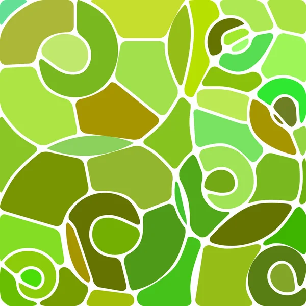 Vector abstracto manchado de vidrio mosaico de fondo — Vector de stock